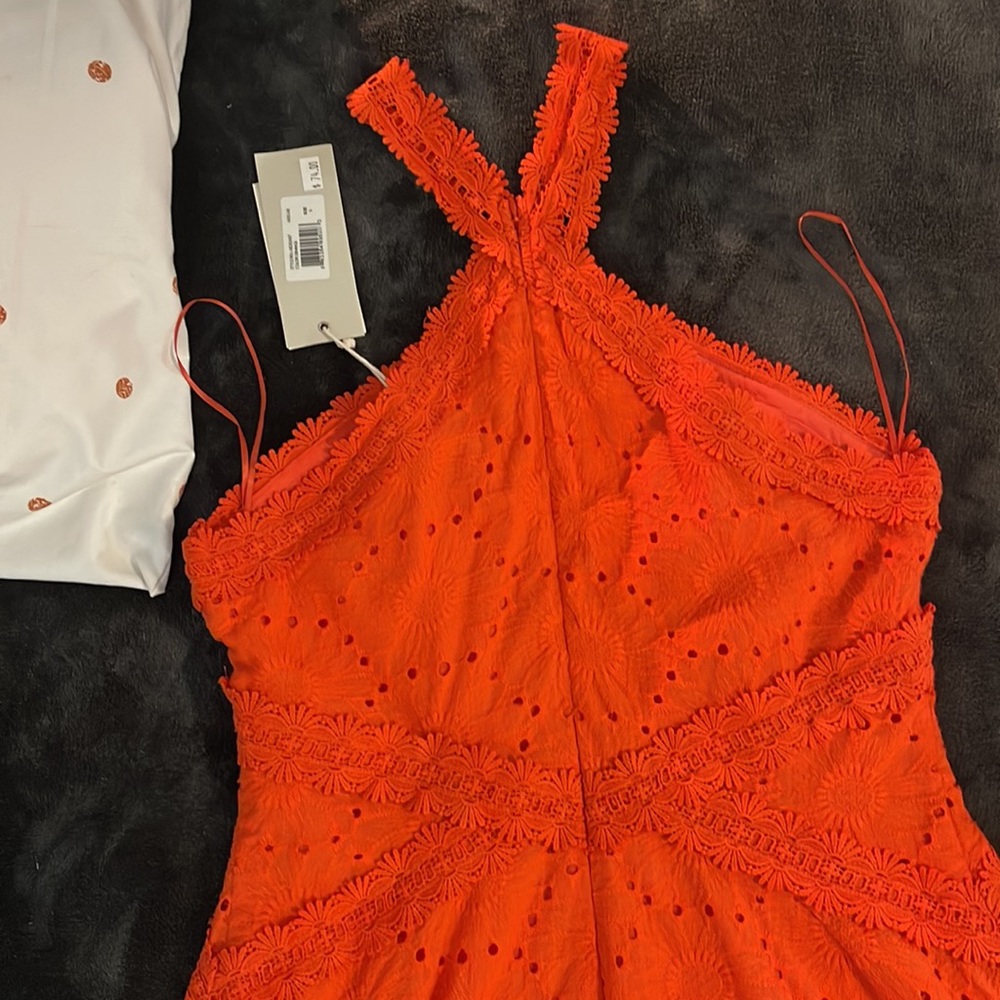 MissMe orange dress.